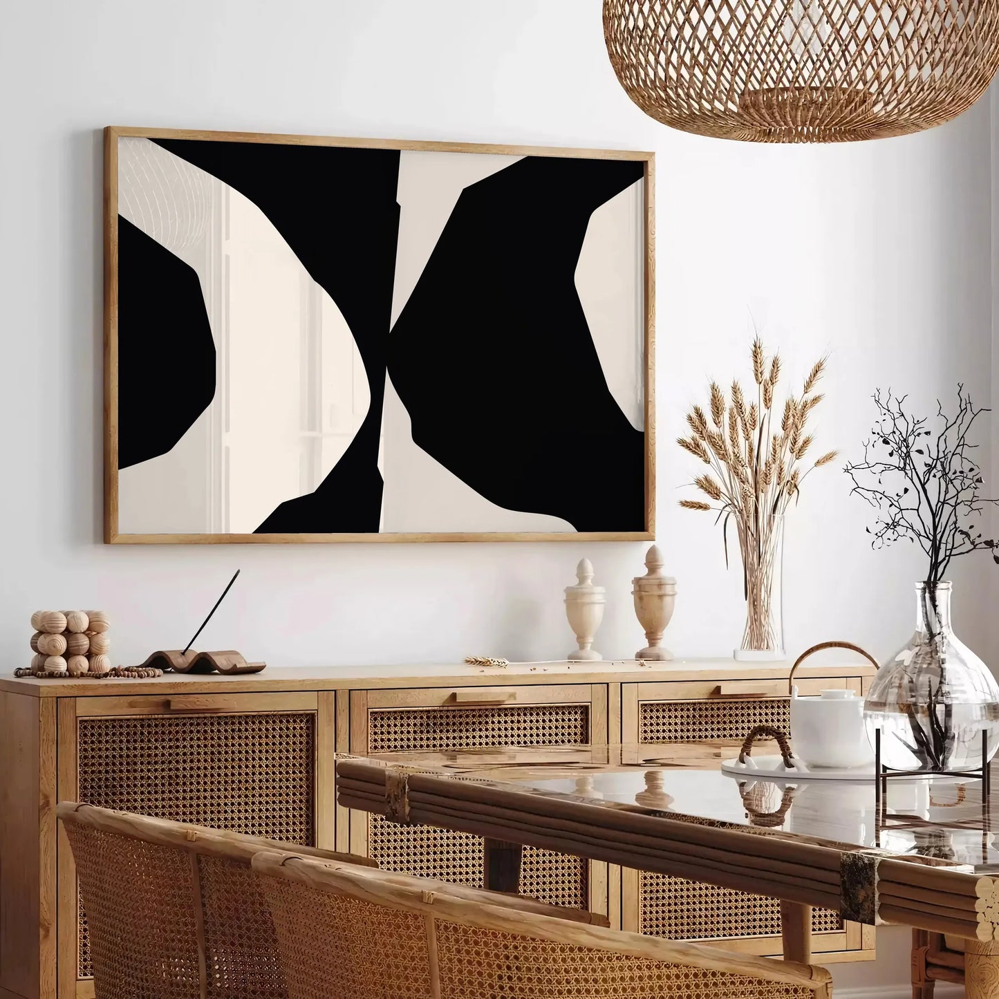 space stunning Boho Art Wall Poster abstract bohemian designs unique gift standout artwork touch elegance room sizes A4 cm A0