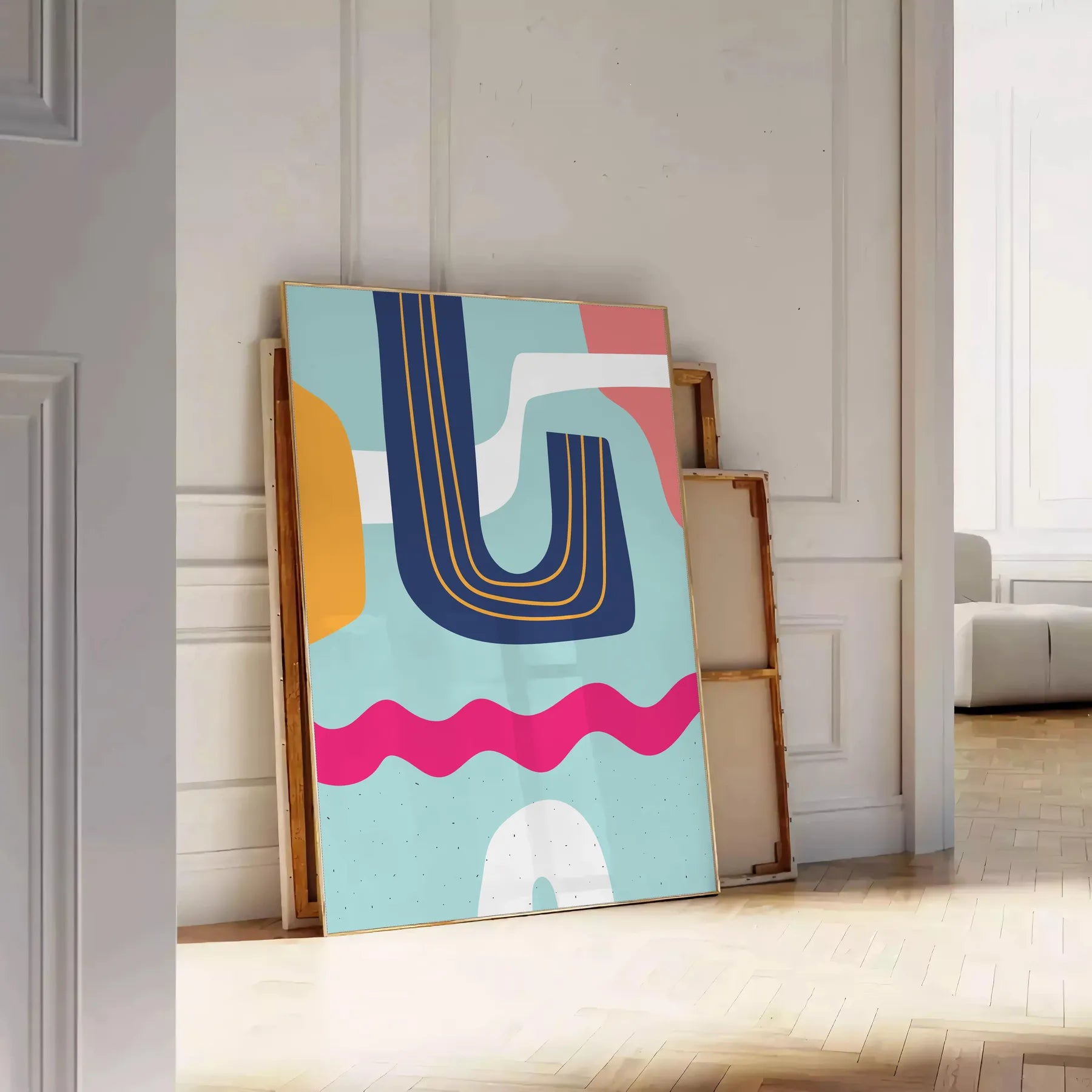 space stunning Boho Art Poster unique bohemian abstract design 19 gift wall collection unframed formats artwork chic artistic touch setting