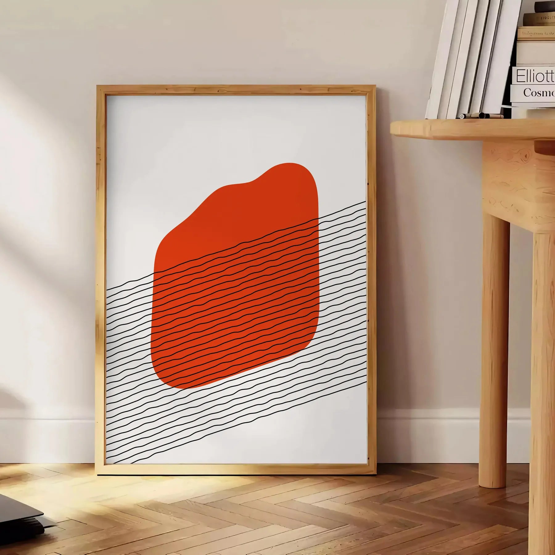 space boho abstract poster stunning print decor wall art thoughtful gift artwork home ambiance sizes A4 cm A0